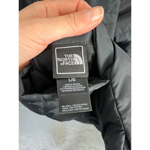 The North Face Women's Thermoball Puffer Jackets Long Sleeves in Black Size L - Picture 3 of 6